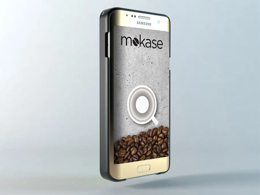 Cover smartphone multi-utility, ecco Mokase per un gustoso caffè espresso